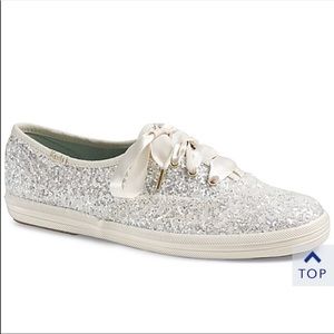 KATE SPADE GLITTER LACE SHOE